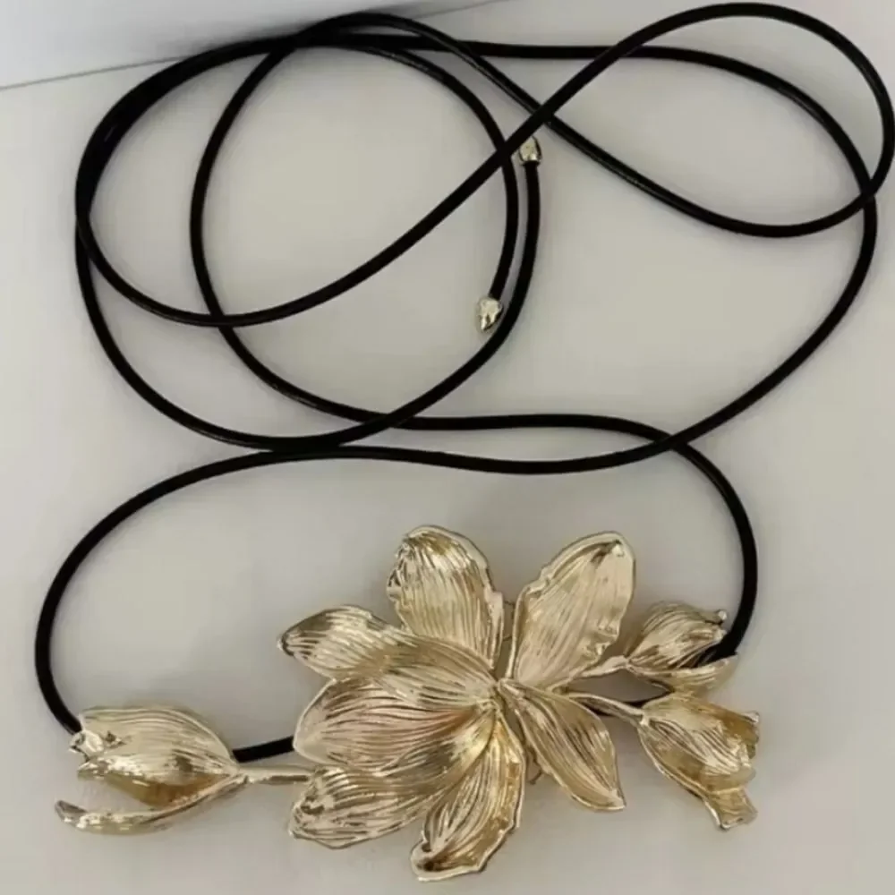 Anthropologie Flower 3d Cord Adjustable Belt | NWOT
